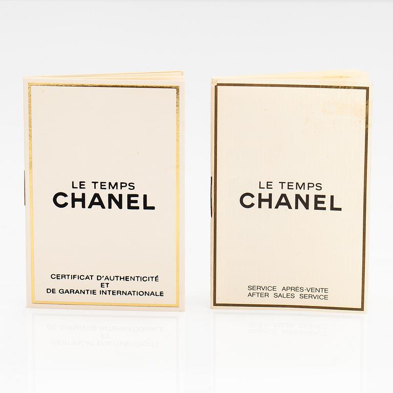 CHANEL, Matelasse Quilt Acier , wristwatch, 19 mm.