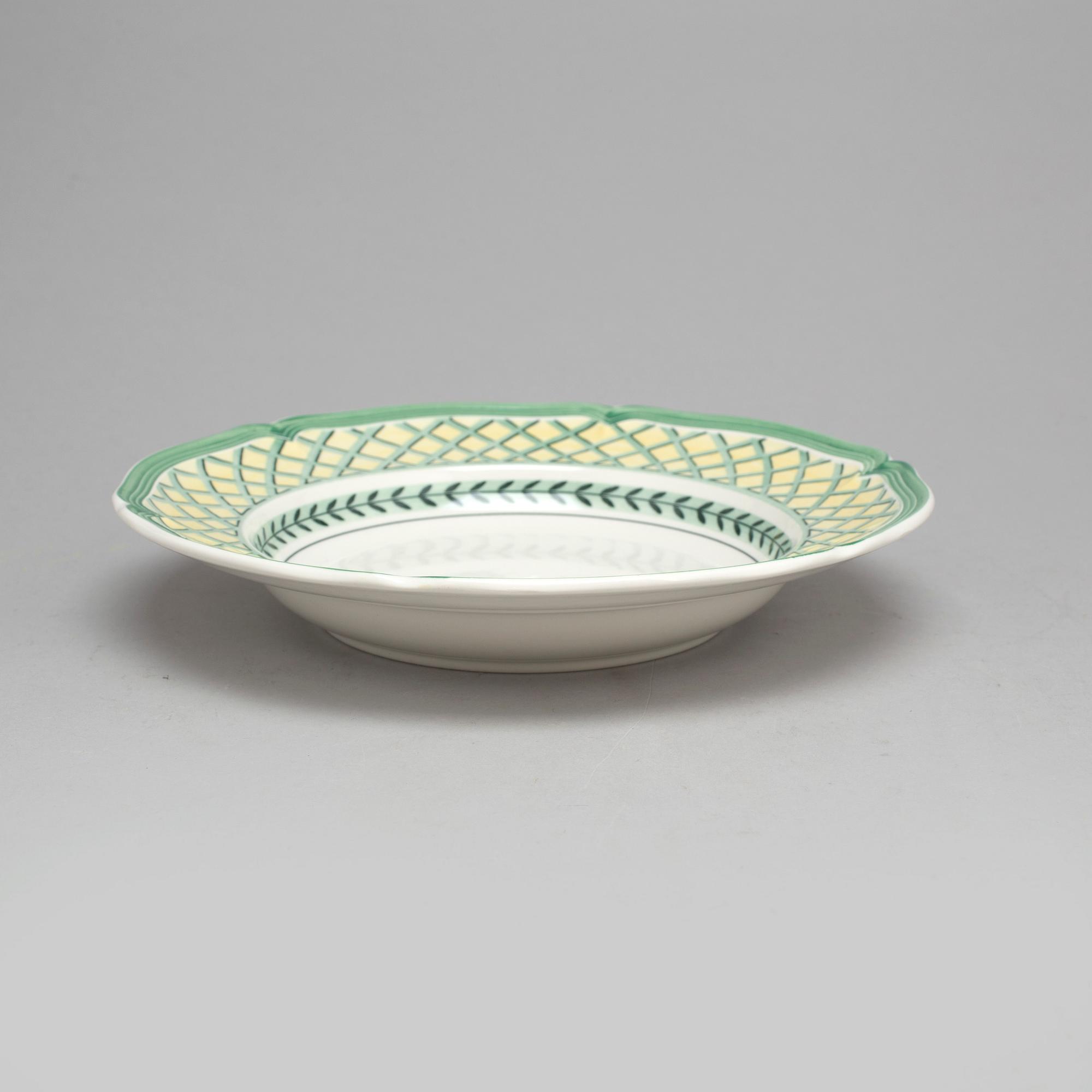 MATSERVIS, 56 delar, porslin, "French Garden", Villeroy & Boch.
