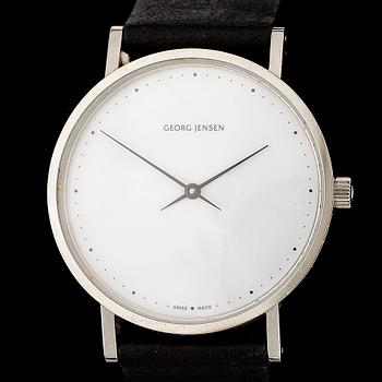 Georg Jensen · ARMBANDSUR, rostfritt stål, Georg Jensen.