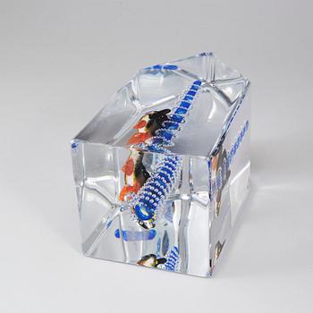 KJELL ENGMAN, glasskulptur, Kosta Boda, signerad nr 7/20.