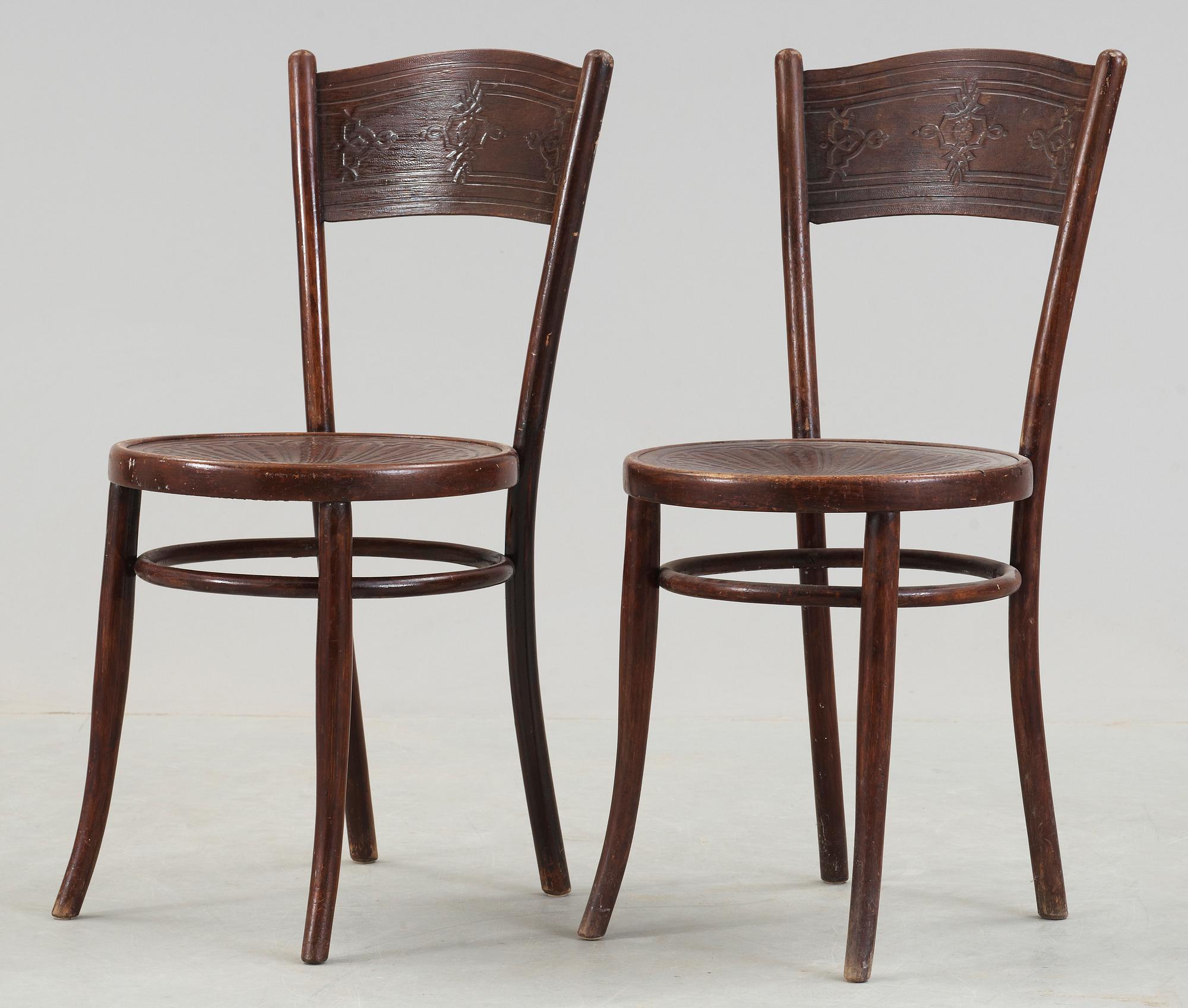 STOLAR, ett par, Jacob och Josef Kohn, Wien, 1900-talets första hälft.