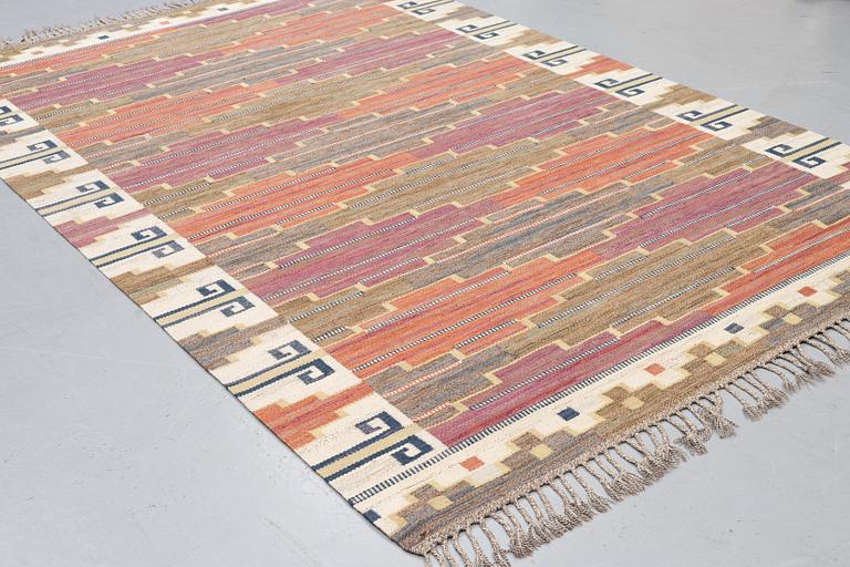 Märta Måås-Fjetterström, a carpet, "Bruna heden", flat weave, ca 300,5 x 198,5 cm, signed AB MMF.