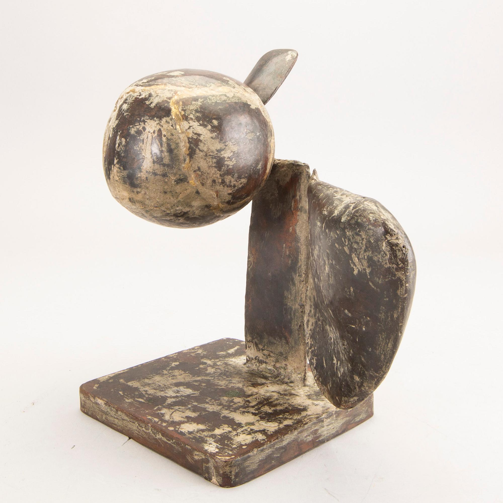 Ingemar Svensson, skulptur, koppar, signerad.
