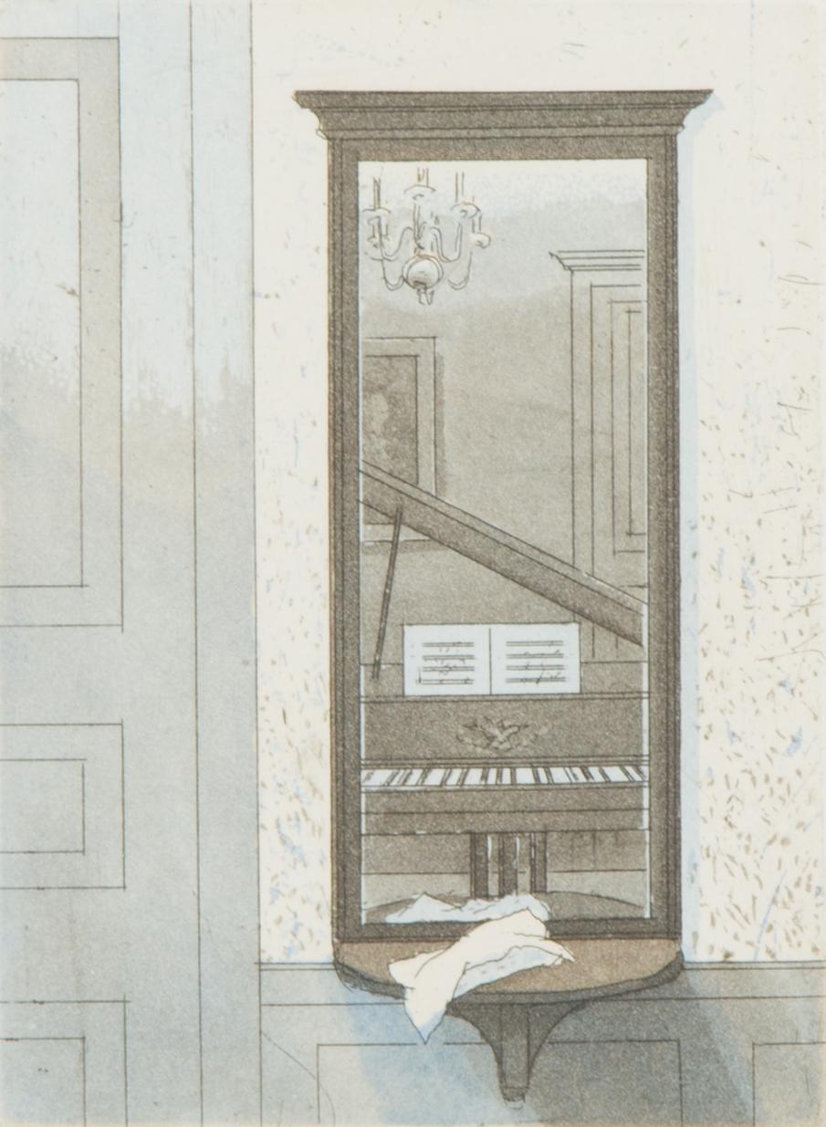Elina Luukanen, etching, 2 pcs, signed and dated -98 and -00, numbered 24/60 and II/XXV.