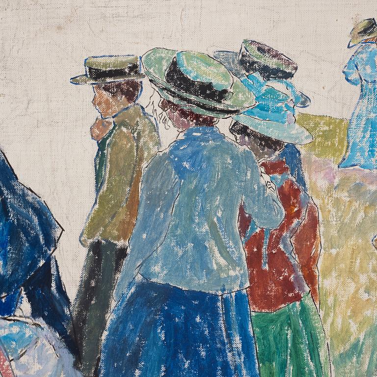 Carl Wilhelmson, Studie till "Midsommarafton".