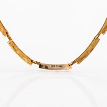 Björn Weckström, Kaulakoru "Tunturi", 14K kultaa. Lapponia 1965.