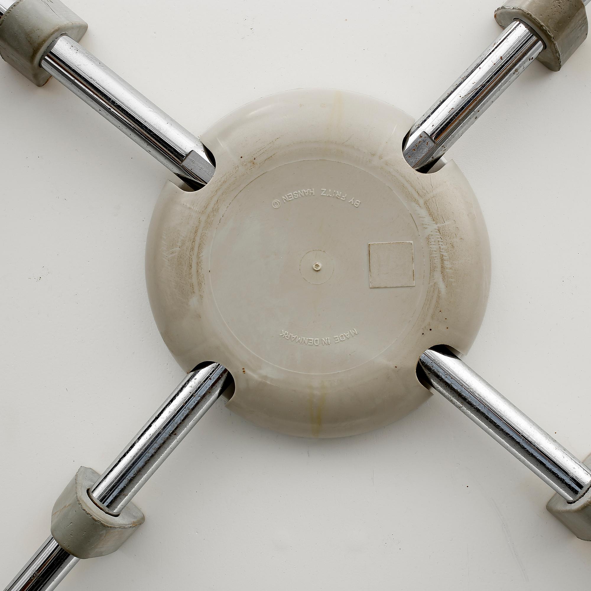 KARMSTOLAR, 4 st, "Sjuan", Arne Jacobsen för Fritz Hansen.