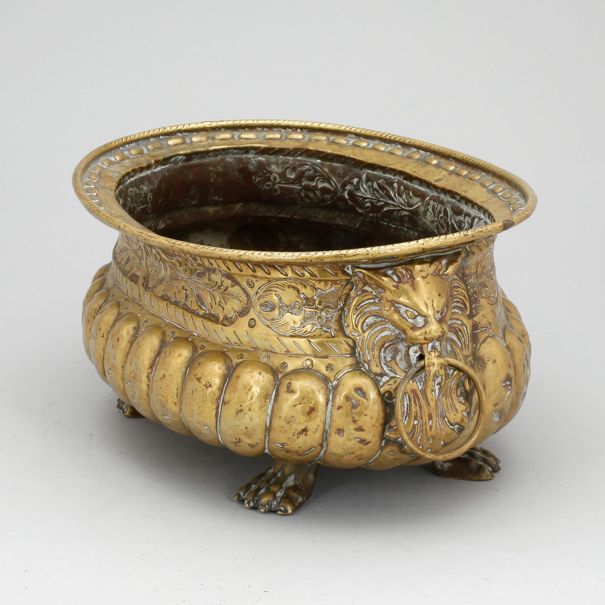 YTTERFODER, mässing, barock, 1700-tal.