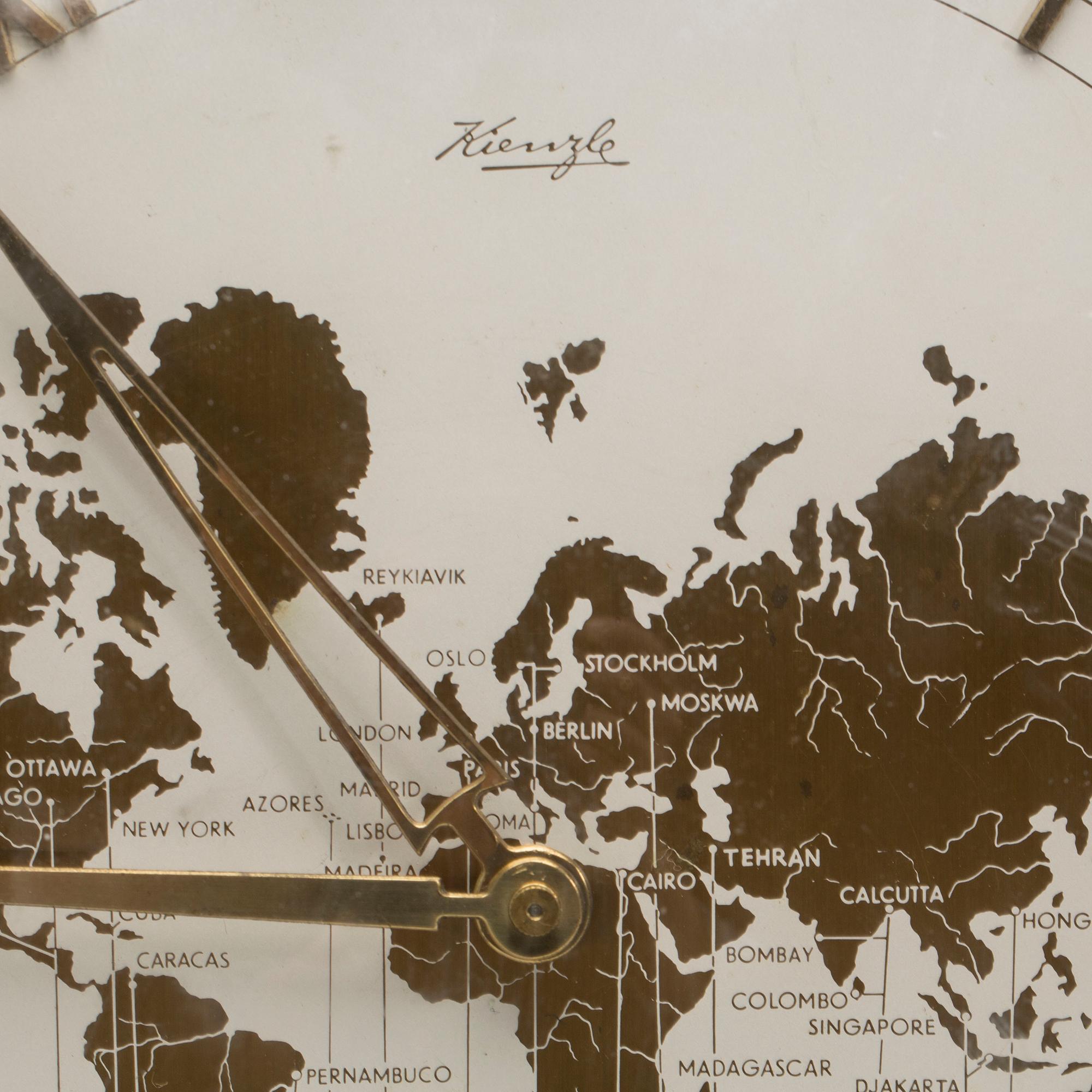 BORDSUR, sk världsur, Kienzle, Tyskland.