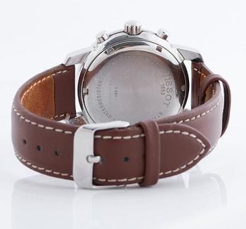 TISSOT, 1853 PRC 200 (200m/660ft) "Tachymetre", wristwatch, 40 mm, chronograph.
