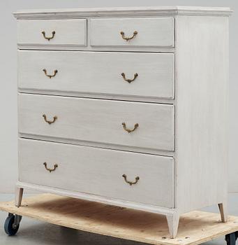 BYRÅ, sengustaviansk stil, 1800-talets andra hälft.