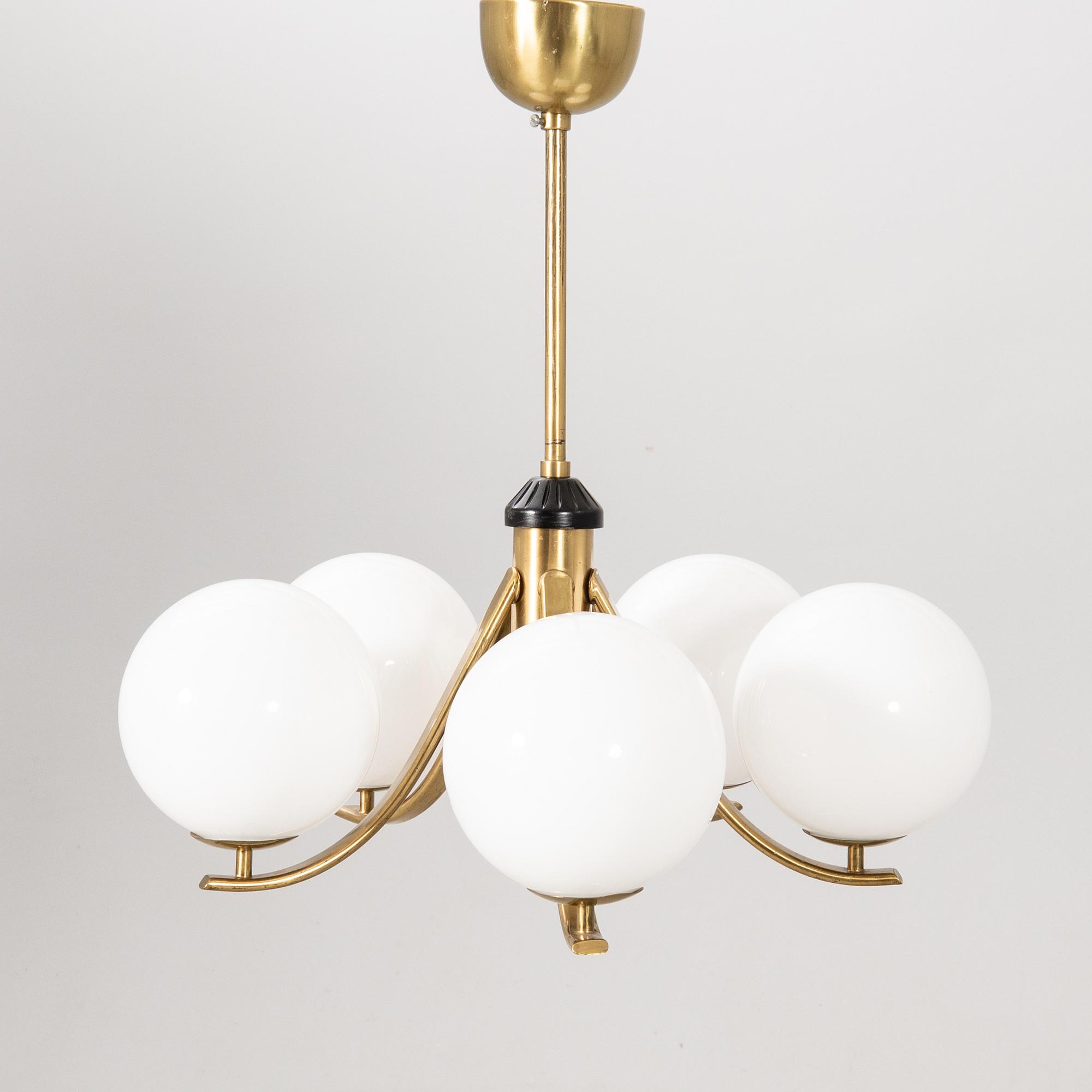 Ceiling lamp, 1950s/60s.