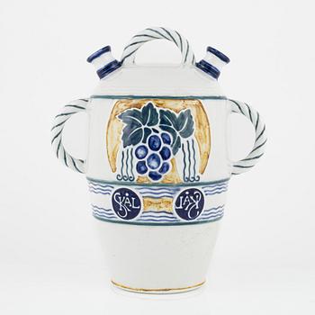 Alf Wallander, an Art Nouveau jar, Rörstrand, around the year 1900.