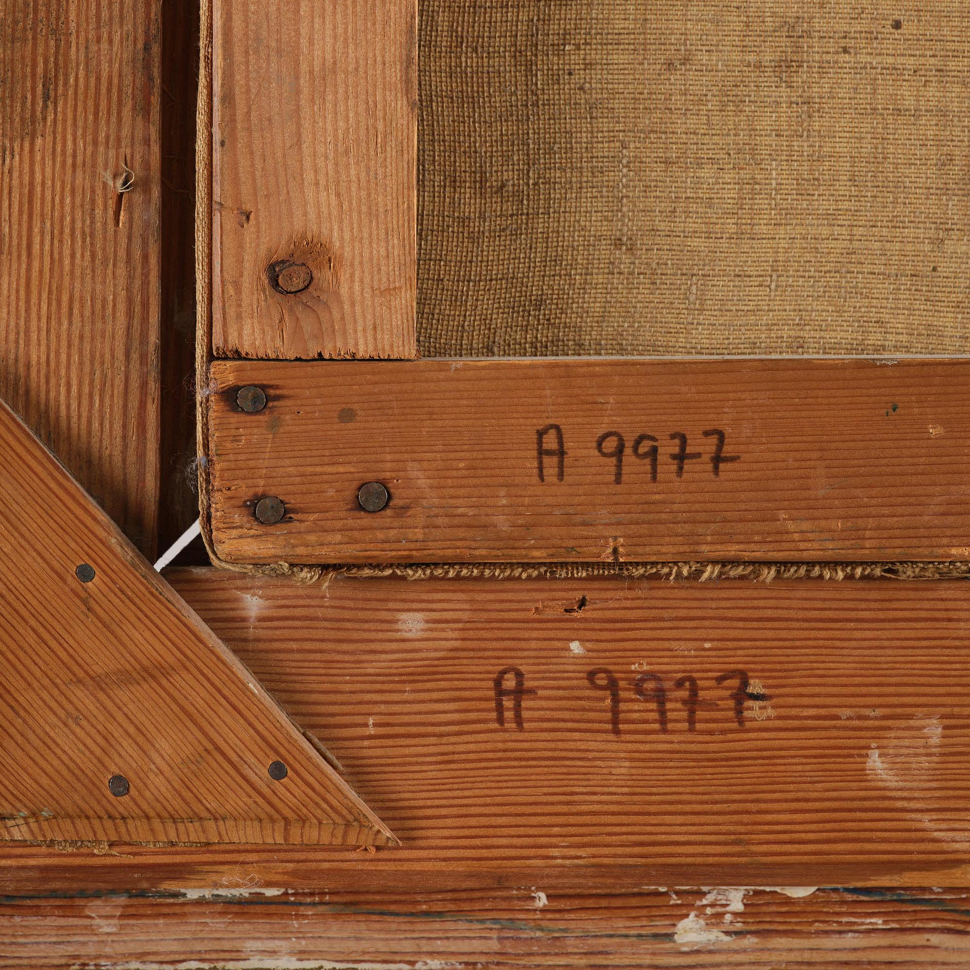 Bruno Liljefors, Fox in a winter landscape.