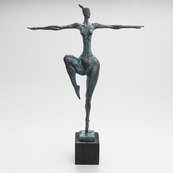 Miguel FernandoLopez, bronze, signed, foundry mark.