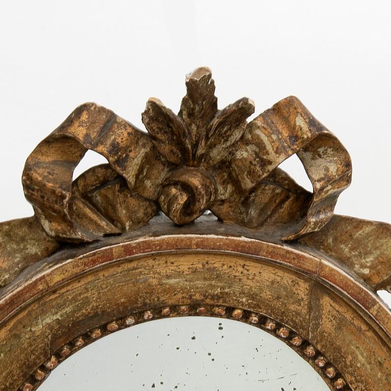 Spegellampett, gustaviansk, 1700-tal.