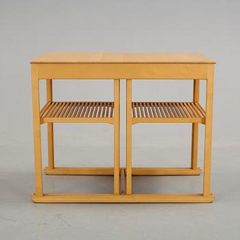 SATSBORD, 3 delar, "Släden", Carl Malmsten, formgivet 1948.
