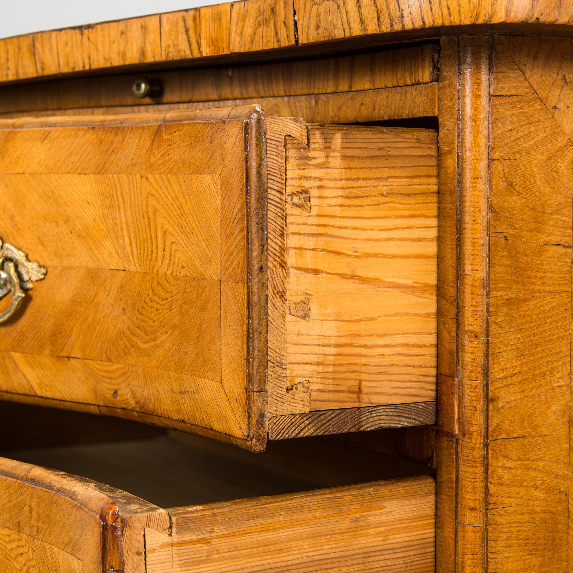 A Swedish chest of drawers, from around 1740.