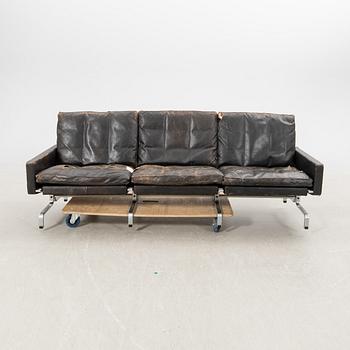 Poul Kjaerholm, sofa, "PK31-3", E. Cold Hansen Denmark 1998.