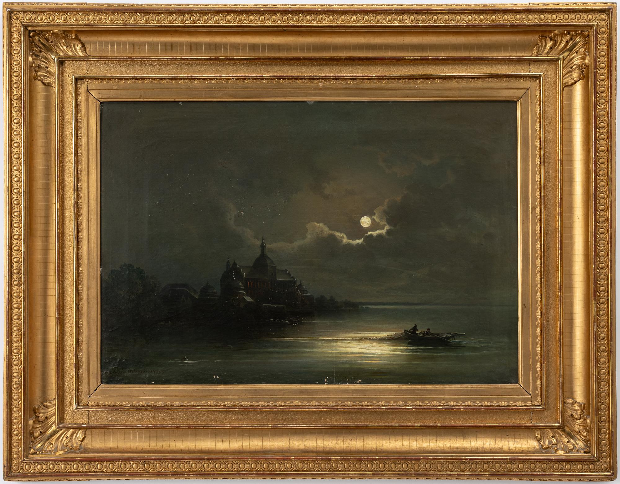 Josefina Holmlund, Fishing in the moonlight.