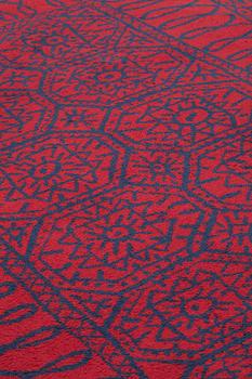 Javier Mariscal, "Estambul", a carpet, Nanimarquina, ca 279,5 x 200 cm, Spain the 1990's, signed Mariscal.