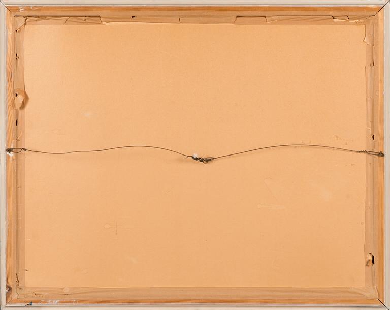 Marga Toppelius-Kiseleff, watercolor, signed and dated 1886.