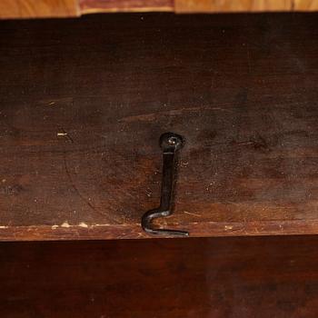 A presumably Dutch Louis XVI parquetry secretaire, late 18th century.