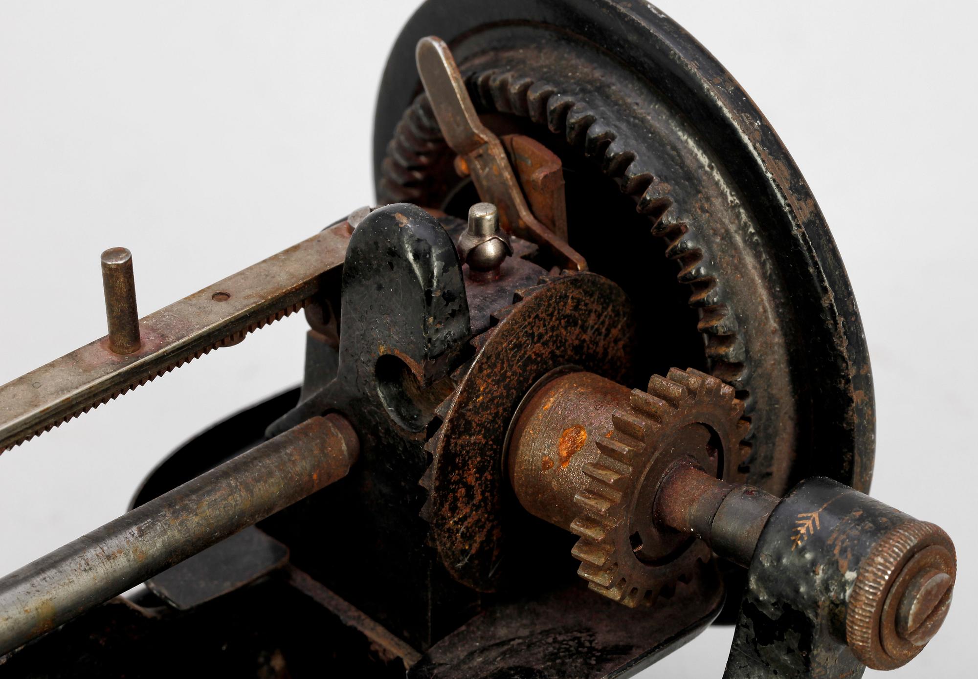 PENNVÄSSARE, gjutjärn, "Jupiter 2", Guhl & Harbeck, Hamburg, 1900-talets första hälft.