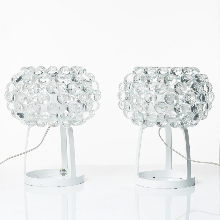 Patricia Urquiola & Eliana Gerotto, bordslampor, ett par, "Caboche Piccola", Foscarini, Italien, efter 2005.