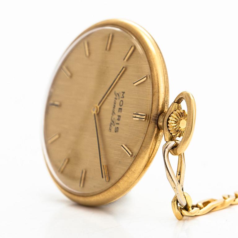 Moeris, pocket watch, 41 mm.