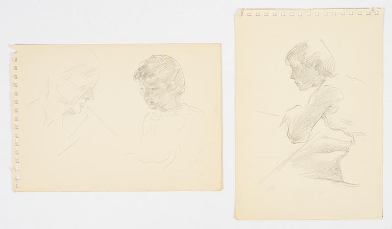 Lotte Laserstein, 2 porträtt.