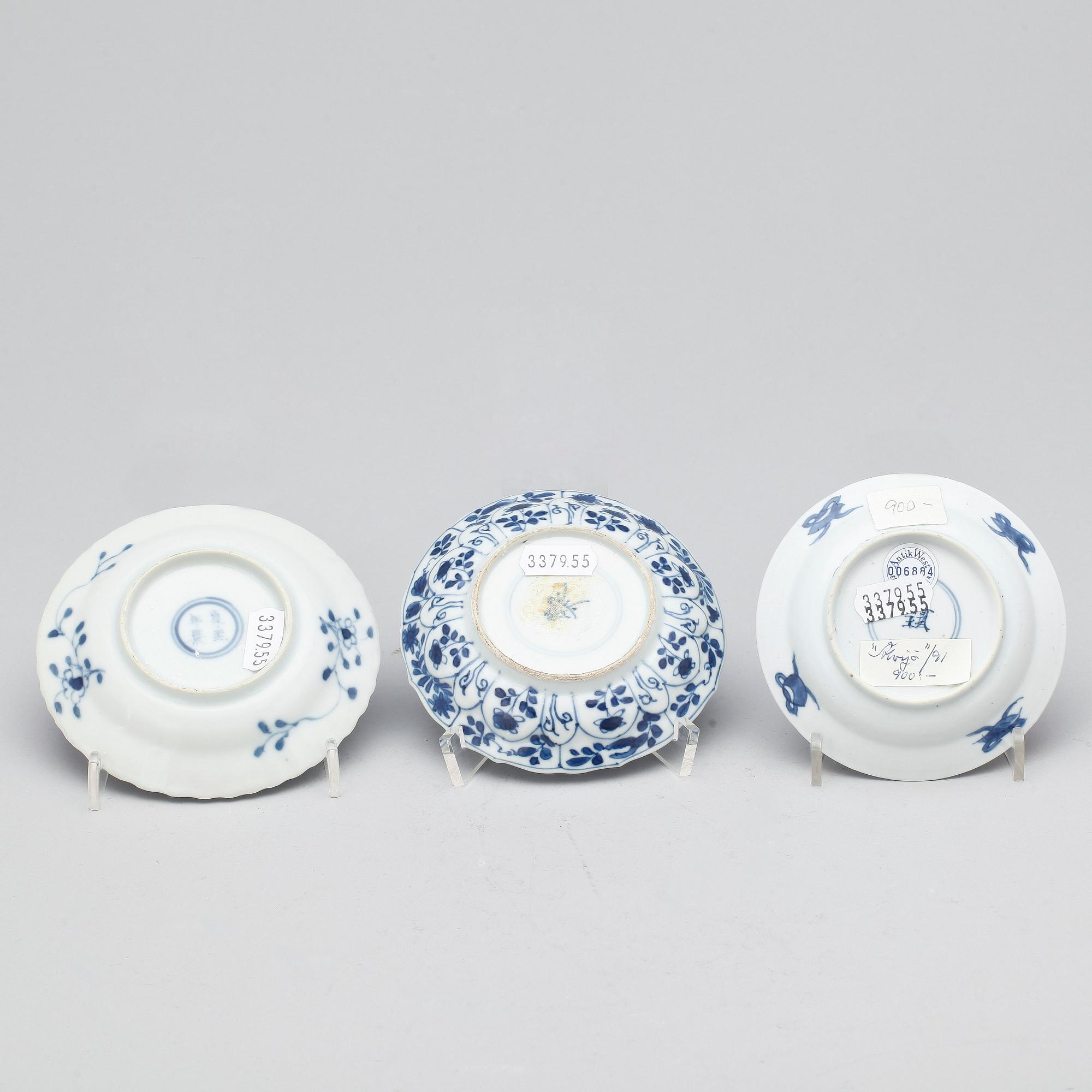 FAT, 3st, porslin, Kina, Kangxi (1662-1722).