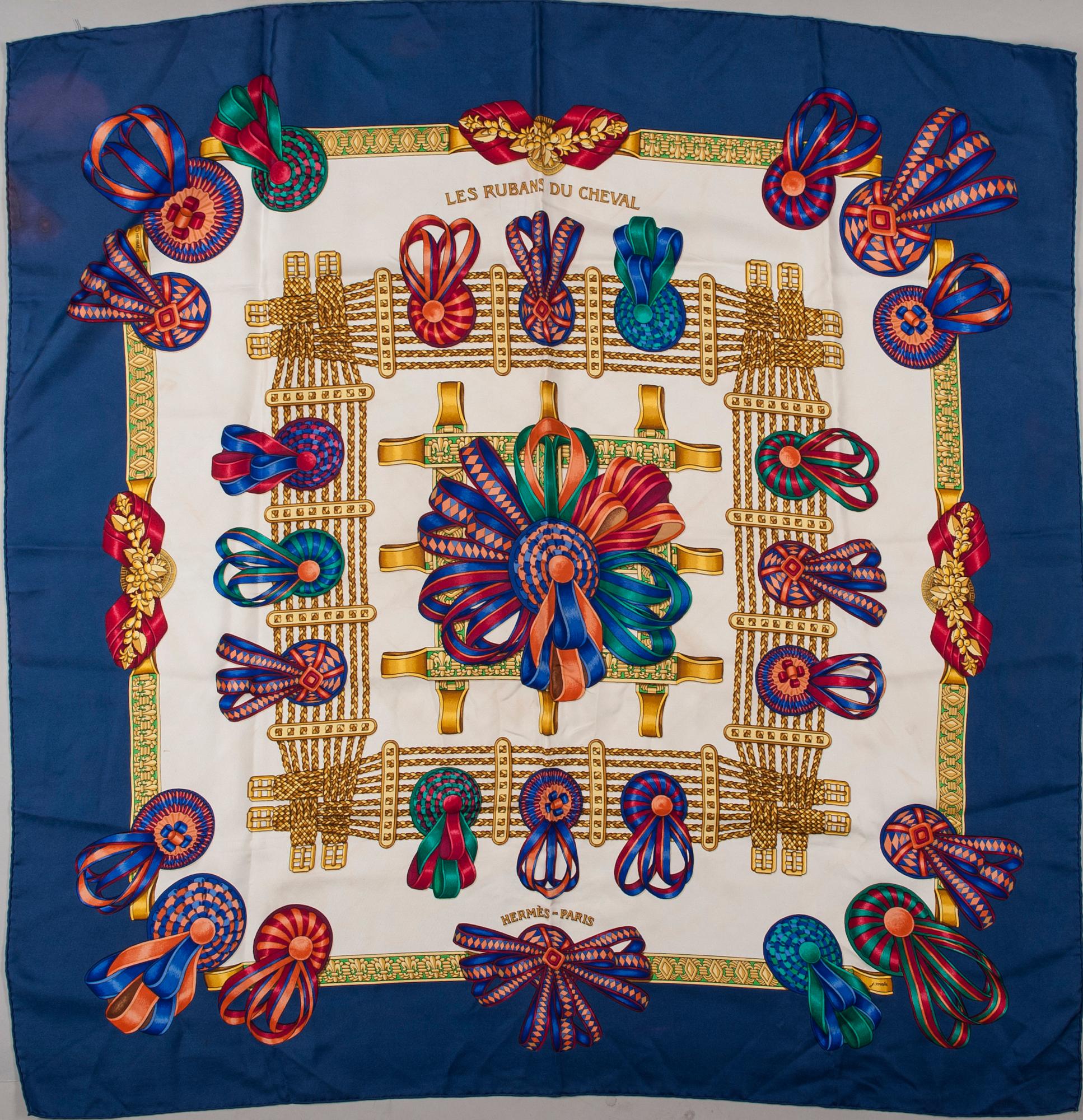 SCARF, "Les Rubans du Cheval", Hermès.