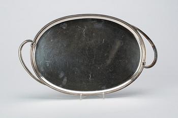 BRICKA, GAB Stockholm 1947, silver, vikt 600 g.