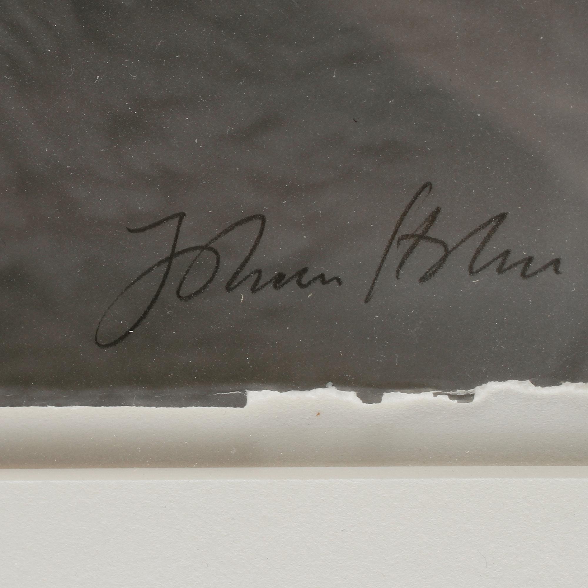 JOHAN HOLM, fotografi, signerad.