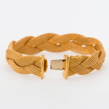 ARMBAND, 18K guld. Italien.