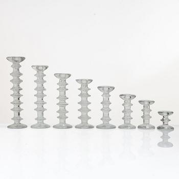 Timo Sarpaneva, Ljusstakar, 8 st, "Festivo", Iittala, Finland.