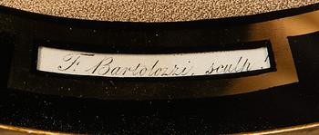 after, a pair of stipple engraving, engraved by Francesco Bartolozzi, the turn of the 19th century.