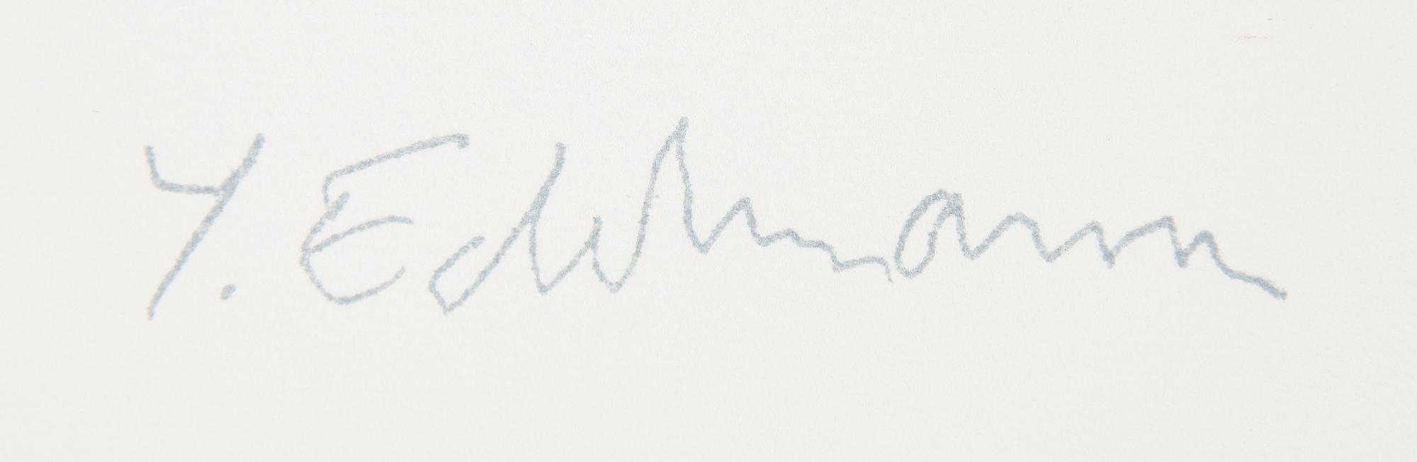 YRJÖ EDELMANN, lithograph in colours, stamped signature 127/150.