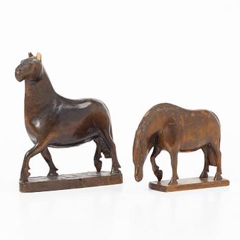 Jemt Olov Person, Attributed, sculptures, 1 + 1.
