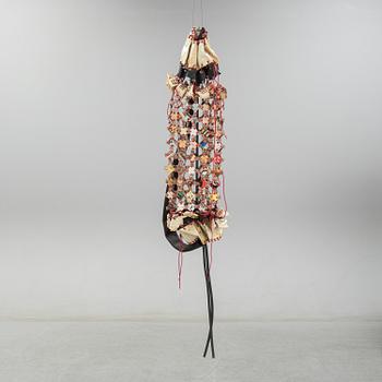 Carouschka Streijffert, skulptur, ur serien Ticketscollage.