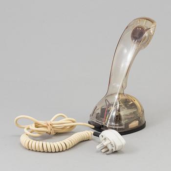 A 'Cobra'/'Ericofon' phone designed by Hugo Blomberg, Ralph Lysell, Gösta Thames. LM Ericsson.