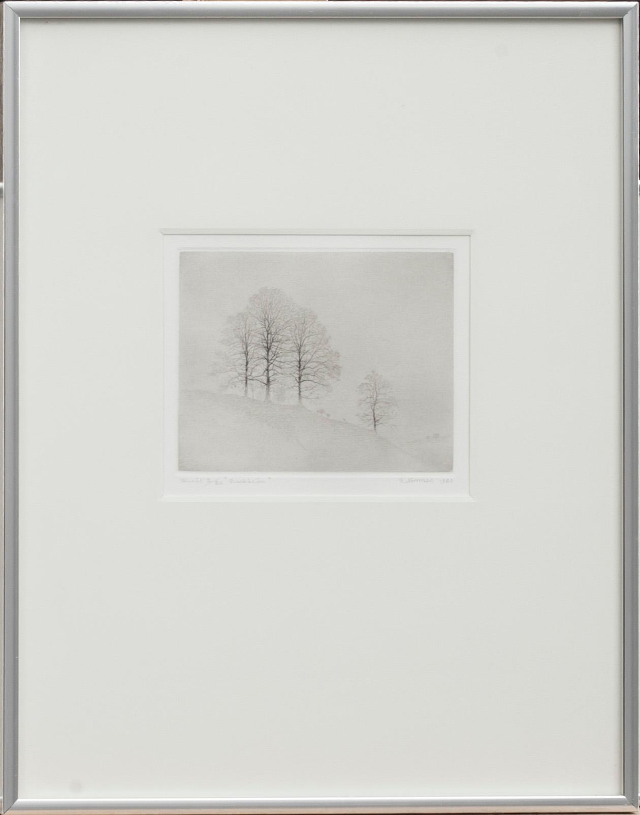 GUNNAR NORRMAN, torrnålsgravyr, signerad och daterad 1980, numrerad 2/20.