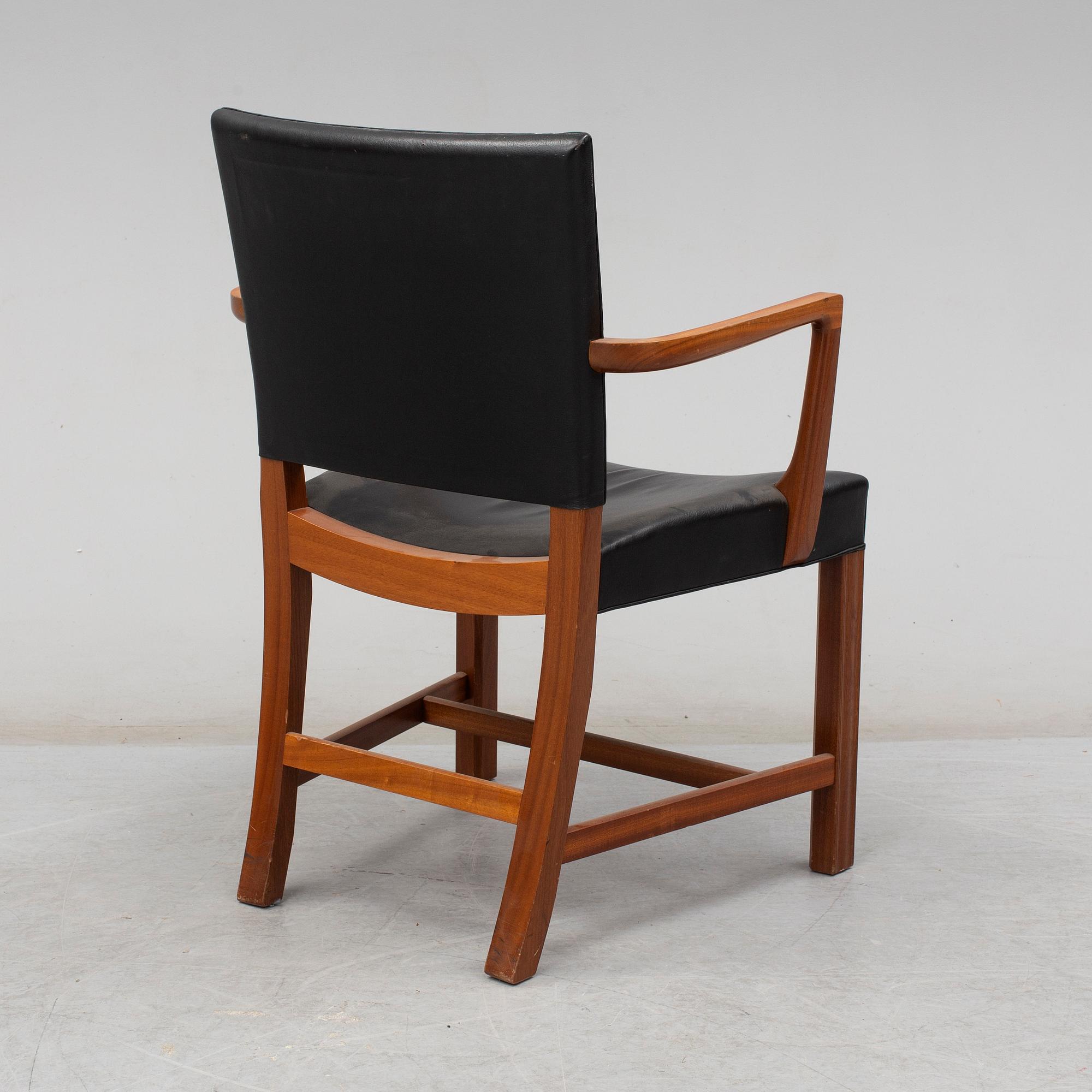 A 'model 3758A' armchair by Kaare Klint, Rud. Rasmussens snedkerier, Denmark.