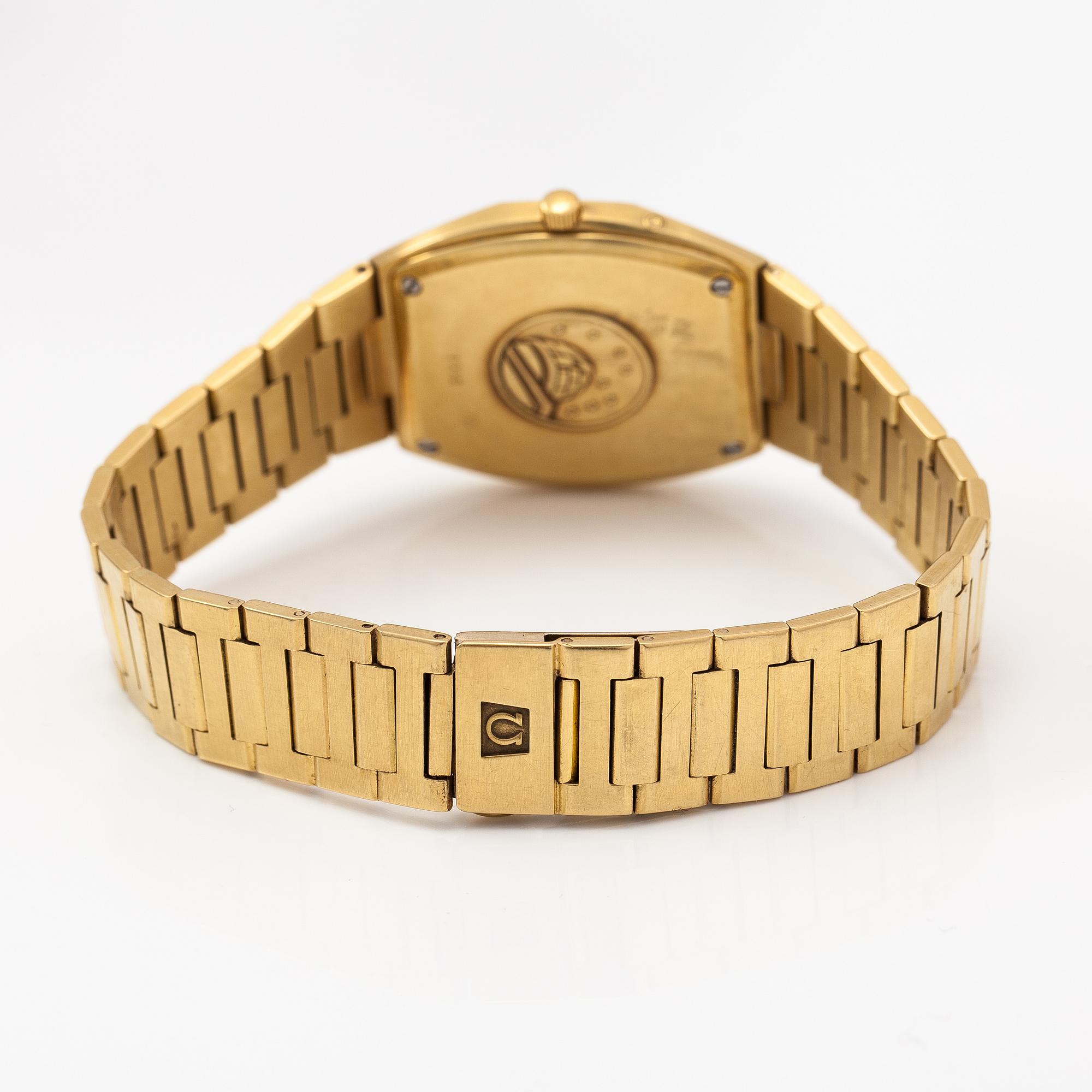 Omega, Constellation, chronometer, wristwatch, 33 mm.