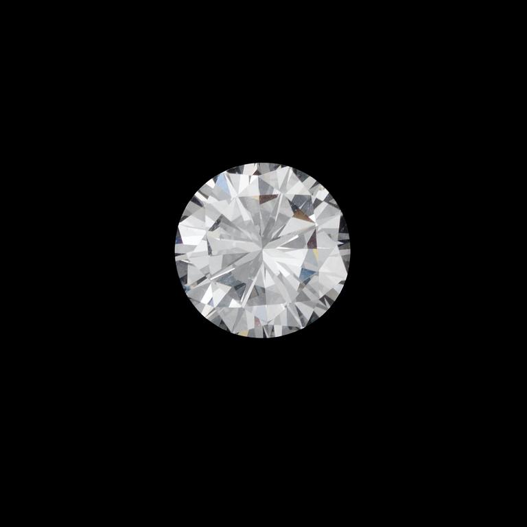 A DIAMOND. БРИЛЛИАНТ, с огранкой, 2,02 кар. D-G (Река / Top Wesselton) / FL.