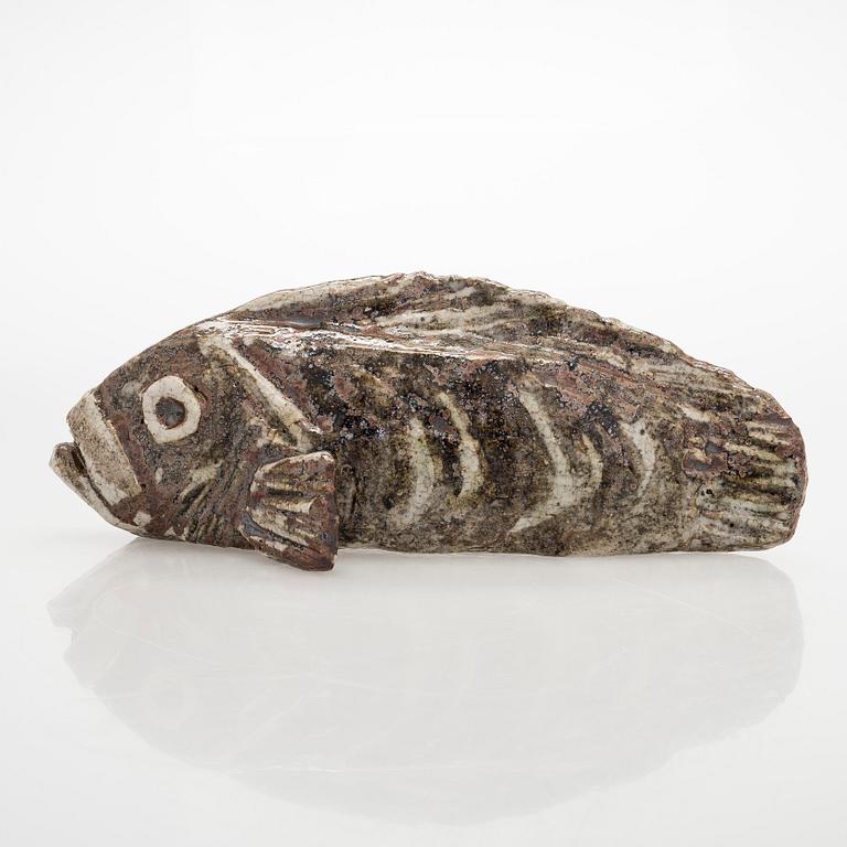 Taisto Kaasinen, skulptur, stengods, signerad Kaasinen Arabia Finland.