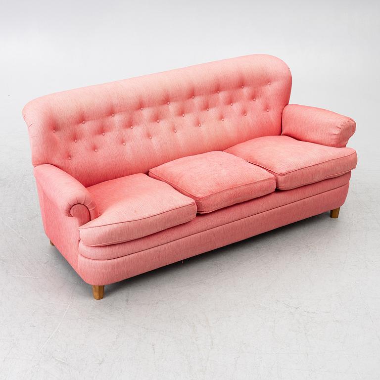 Josef Frank, a model 678 sofa, Firma Svenskt Tenn, Sweden.