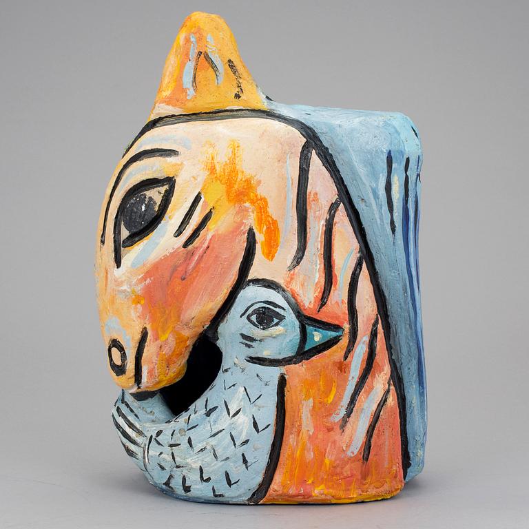 DAGMAR GLEMME, skulptur, signerad.