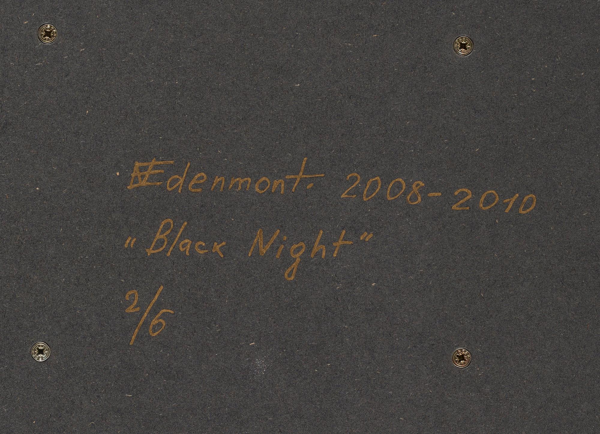 Nathalia Edenmont, "Black Night", 2008-2010.